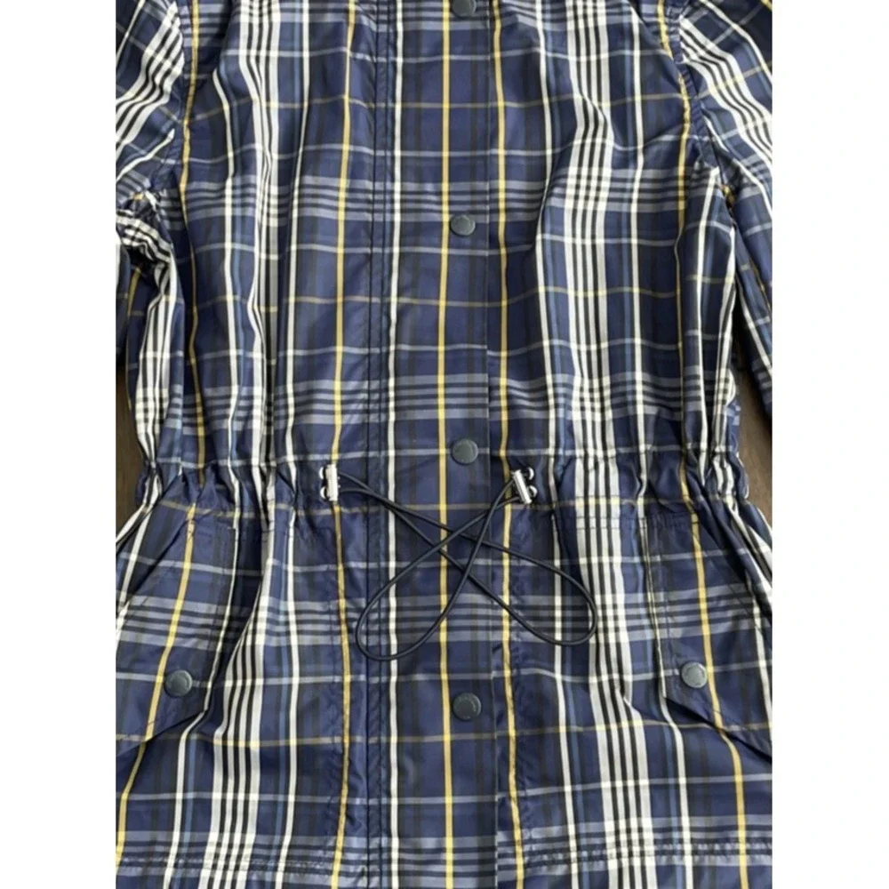 Brooks Brothers Womens Jacket Size 4 Blue Plaid Print - Picture 2 of 4